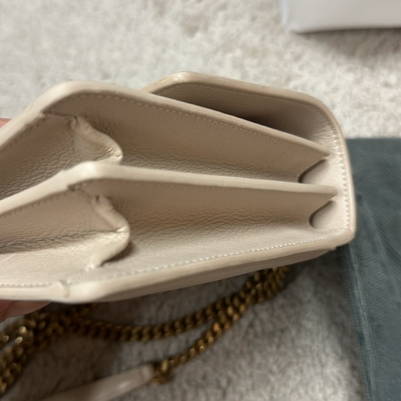 Ysl sunset bag in meduim size. Light beige color in excellent condition - Picture 5 of 14